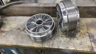 1983 JAWA Restoration Project. “How to polish wheel hub 3” MotoEra