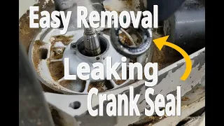 How to REMOVE the Small Crankshaft Seal on a Stihl Chainsaw – WITHOUT Buying Expensive Tools!!