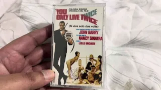 You Only Live Twice soundtrack cassette opening