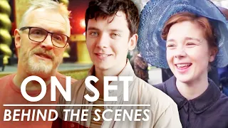 Behind the Scenes of Sex Education, Taskmaster & More with Asa Butterfield, Greg Davies | On Set