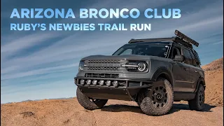 My 2021 Bronco Sport Badlands Joins The Arizona Bronco's Club Trail Run - Tales From The Trails