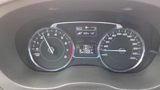 Subaru Forester IV 2.0i (150 Hp) AWD Lineartronic 0 - 100 kmh Acceleration test