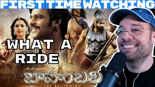 Foreigner reacts to Baahubali The Beginning, Movie REACTION, First Time Watching #prabhas #tamannaah