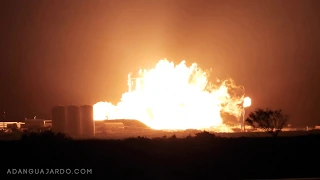 STARHOPPER did it!!! JUST ONE RAPTOR ENGINE Congrats SpaceX and Elon Musk HISTORIC HOP SUCCESSFUL 4K