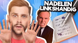 10 NADELEN AAN LINKSHANDIG ZIJN!