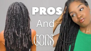 The Pros and Cons of having LOCS - Watch before starting your locs!