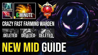 New Mid Guide | Super Grandmaster Tier Arc Warden Spammer Crazy Fast Farm EZ Midas Imba Dota 2