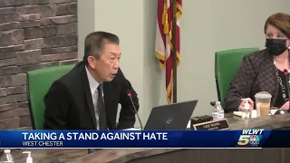 Video of West Chester veteran showing battle scars during message on anti-Asian hate goes viral