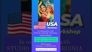 workshop in USA VIRGINIA/ Dance with me . read description.  online classes whatsapp 98253 73973