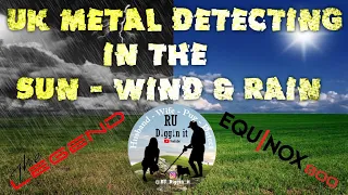 UK Metal Detecting in the Sun, Wind & Rain - Nokta Legend - Nox 800 - AccuPOINT - Coins - Artifacts