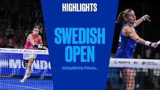 Women's Final Highlights Josemaría/Sánchez Vs Salazar/Triay Swedish Padel Open 2022