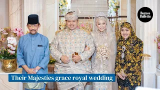 Their Majesties grace royal wedding