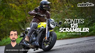 ZONTES 125 SCRAMBLER  I TEST MOTORLIVE