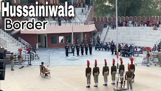 India Pakistan Border Parade Retreat Ceremony, Hussainiwala | National Martyrs Memorial | हुसैनिवाला