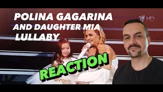 POLINA GAGARINA MIA LULLABY Полина Гагарина и Мия Исхакова - Колыбельная (Концерт "Навсегда"REACTION