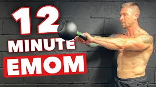 12 Minute Kettlebell EMOM | Follow Along