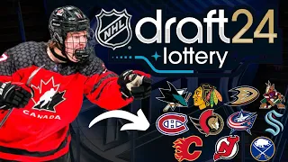 2024 NHL Draft Lottery Preview  - History, Odds & Top Prospects