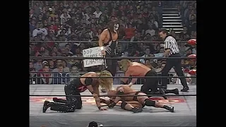 DDP vs Sting vs Goldberg vs Kevin Nash World Heavyweight Title Match