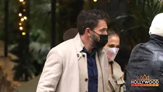 Ben Affleck & JLo leaving The Bel Air Hotel in Los Angeles [PICS]