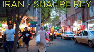 TEHRAN 2024 🇮🇷 Walking Tour in Shahre Rey - Part 1 | IRAN 4K UHD 60fps