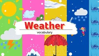 Kids vocabulary - Weather - @IDEA