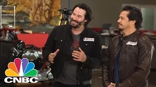 Keanu Reeves Takes Star Power On The Road With Arch Motorcycle | Squawk Box | CNBC