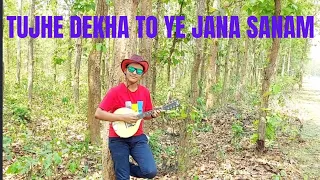 Tujhe Dekha To Ye Jana Sanam Instrumental Cover