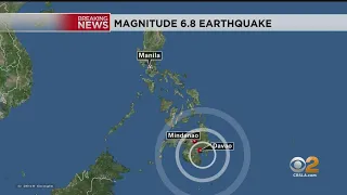 6.8 Magnitude Earthquake Strikes Mindanao, Philippines