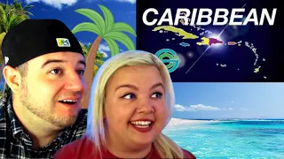Caribbean Explained - Geography Now | COUPLE REACTION VIDEO