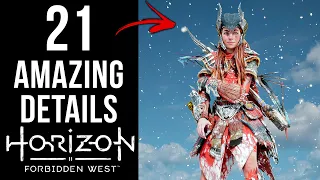 21 AMAZING Details in Horizon Forbidden West