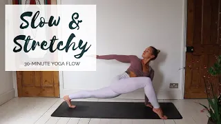 SLOW & STRETCHY YOGA | 30-Minute All Levels Yoga | CAT MEFFAN