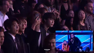 BTS reaction to Nicki Minaj (BBMAS 2018)