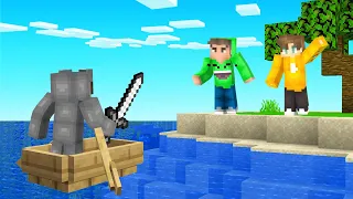 I INVADED My Friend’s SURVIVAL ISLAND World! (Minecraft)