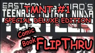 Comic Book FlipThru: Teenage Mutant Ninja Turtles #1 6th Print;  Special Deluxe Edition Mirage 1992