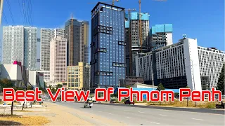 Most Beautiful Place View Of Phnom Penh City Cambodia l Phnom Penh Best View 2024