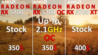 RX 5700 vs RX 5700 OC vs RX 5700 XT - Test in 9 Games