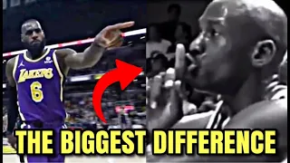 How MJ Handles Trash Talkers vs. How LeBron Handles Trash Talkers