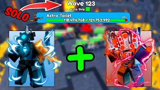 SOLO ENDLESS MODE TO WAVE 123 WITH ASTRO + HYPER | SOLO ENDLESS TO TOP SEVER NIGHT 7 | TTD