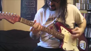 Nirvana - on a plain - guitar cover HD