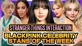 Celebrities Go Crazy for Blackpink | Blackpink & Stranger Things Interaction