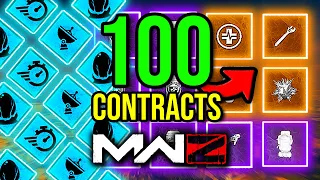 I Completed 100 TIER 2 CONTRACTS! THIS Is What I Found! (MW3 Zombies)