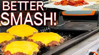 HOW TO MAKE A BETTER SMASHBURGER ON BLACKSTONE GRIDDLE - RETURN OF THE SMASH!