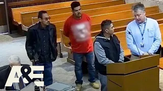 Court Cam: Man Drops Drugs Baggie in Front of Judge (Season 1) | A&E