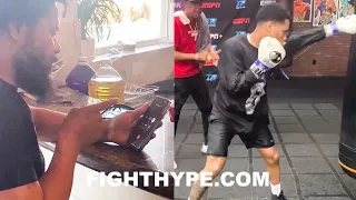 BILL HANEY CONFRONTS TEOFIMO LOPEZ SR “FAT MOUTHING”; CALLS HIM & LEAVES “IT’S ON” CHALLENGE MESSAGE