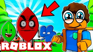 Roblox BFDI ESCAPE EVIL LEAFY!