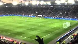 Wba fans at Leicester - the lords my shepherd