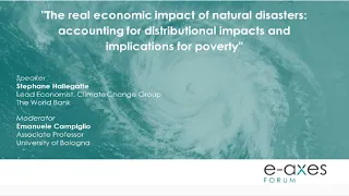 The real economic impact of natural disasters: accounting for distributional impacts