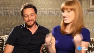 It's a triple dose of McAvoy, Chastain (HD)