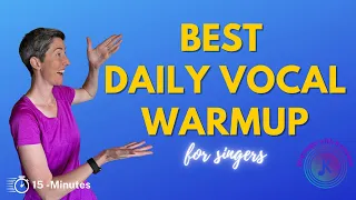 Best Daily Vocal Warmups for SINGERS | 15 Minute Vocal Warmup