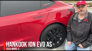 Hankook ION EVO AS Tire Review: Tesla Model 3/Y